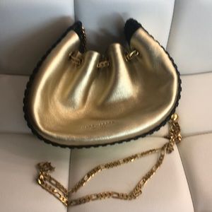Marc Jacobs small gold crossbody
